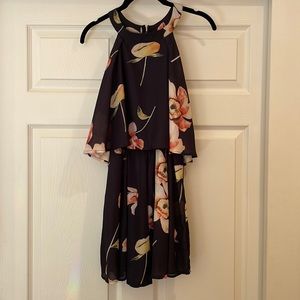 chiffon floral romper